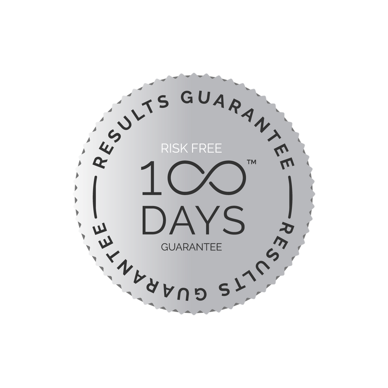 100 Days Money Back Guarantee